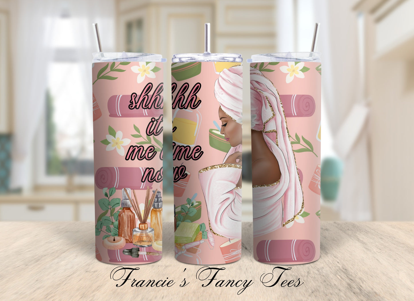 Shh It's Me Time/ Mother's Tumbler/ Best Gift/ Sublimation Tumbler/20oz Tumbler