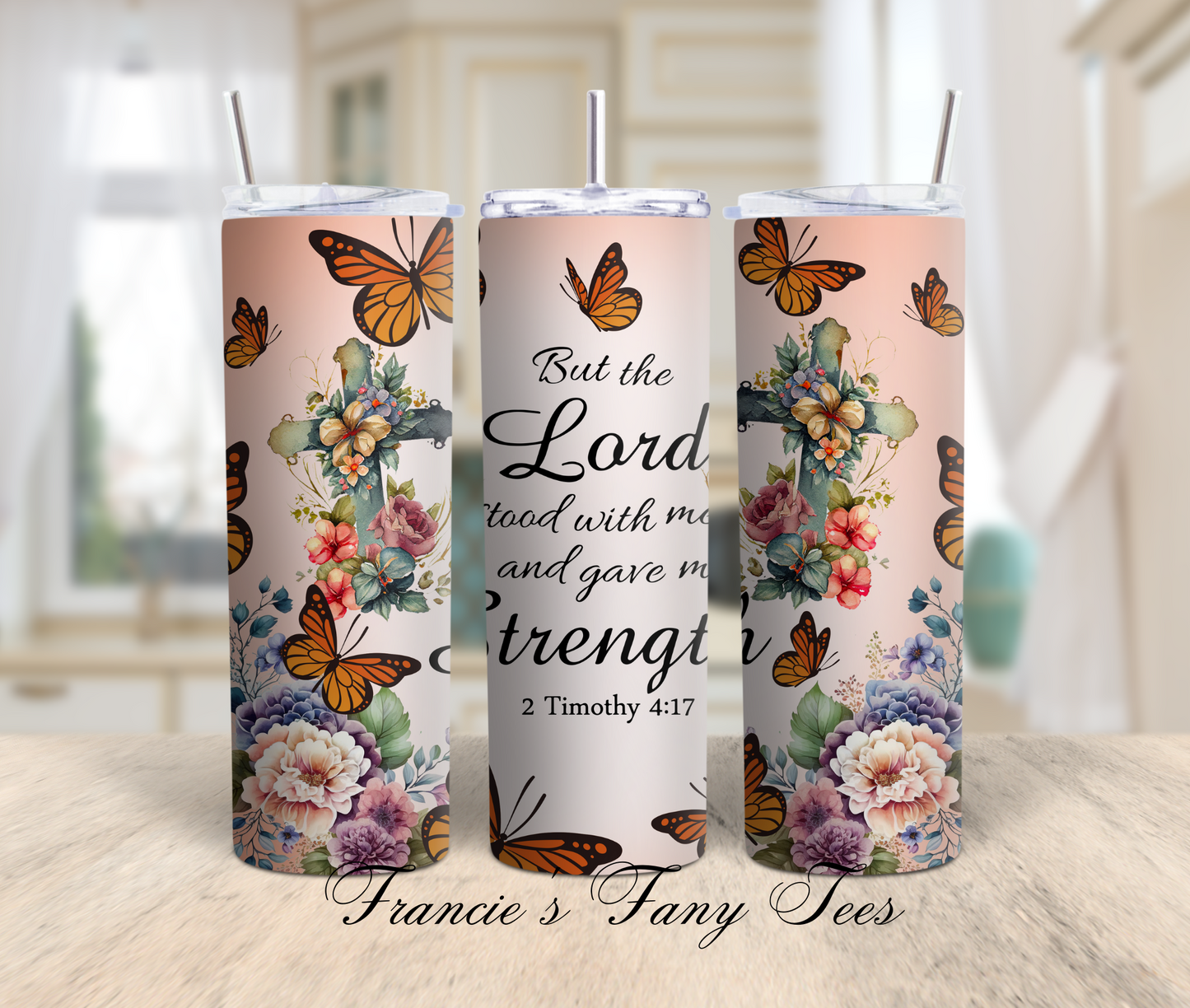 But The Lord Stood/Christian Tumbler/ 20oz Tumbler/Sublimation Tumbler/Uplifting/Inspiring Tumbler