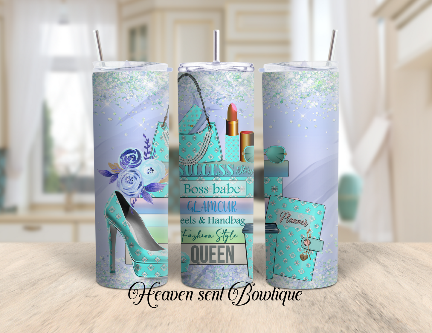 Boss Theme Tumbler/Inspiring Words/Birthday Gift/ Boss Lady/ Hustle Tumbler/20oz Tumbler/Sublimation Tumbler