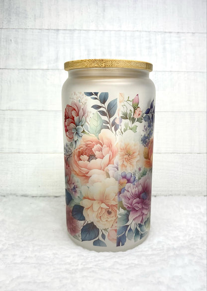 Nothing in This World Frosted Glass Cup/Christian Cup/Frosted Cup/Birthday Gift/Wedding Gift/Sublimation Frosted Cup/