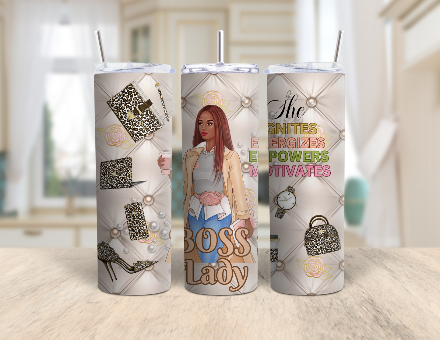 Boss Lady Tumbler/Inspiring Tumbler/Adult Tumbler/20oz Tumbler/Sublimation Tumbler/Birthday Gift