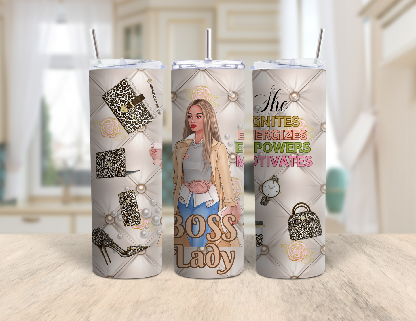 Boss Lady Tumbler/Inspiring Tumbler/Adult Tumbler/20oz Tumbler/Sublimation Tumbler/Birthday Gift